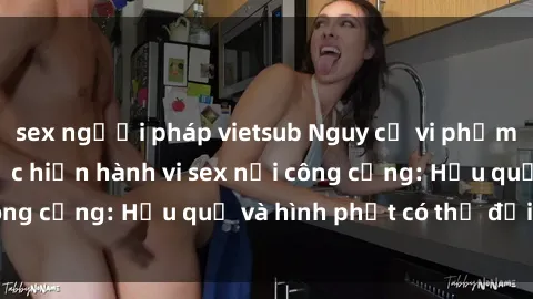 sex người pháp vietsub Nguy cơ vi phạm pháp luật khi thực hiện hành vi sex nơi công cộng: Hậu quả và hình phạt có thể đối mặt